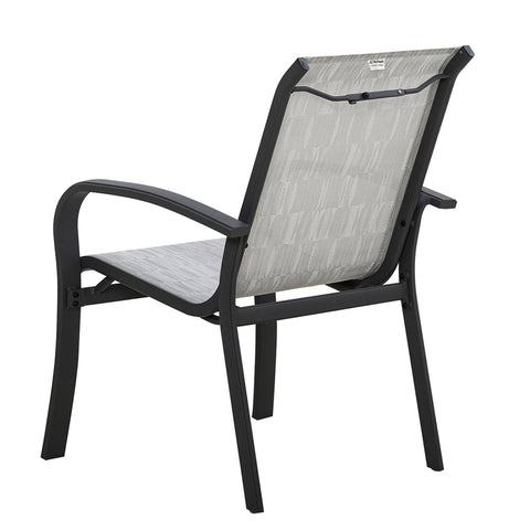 Grand Canyon Aluminum Patio Sling Stackable Dining Chair/Outdoor Dining Chair