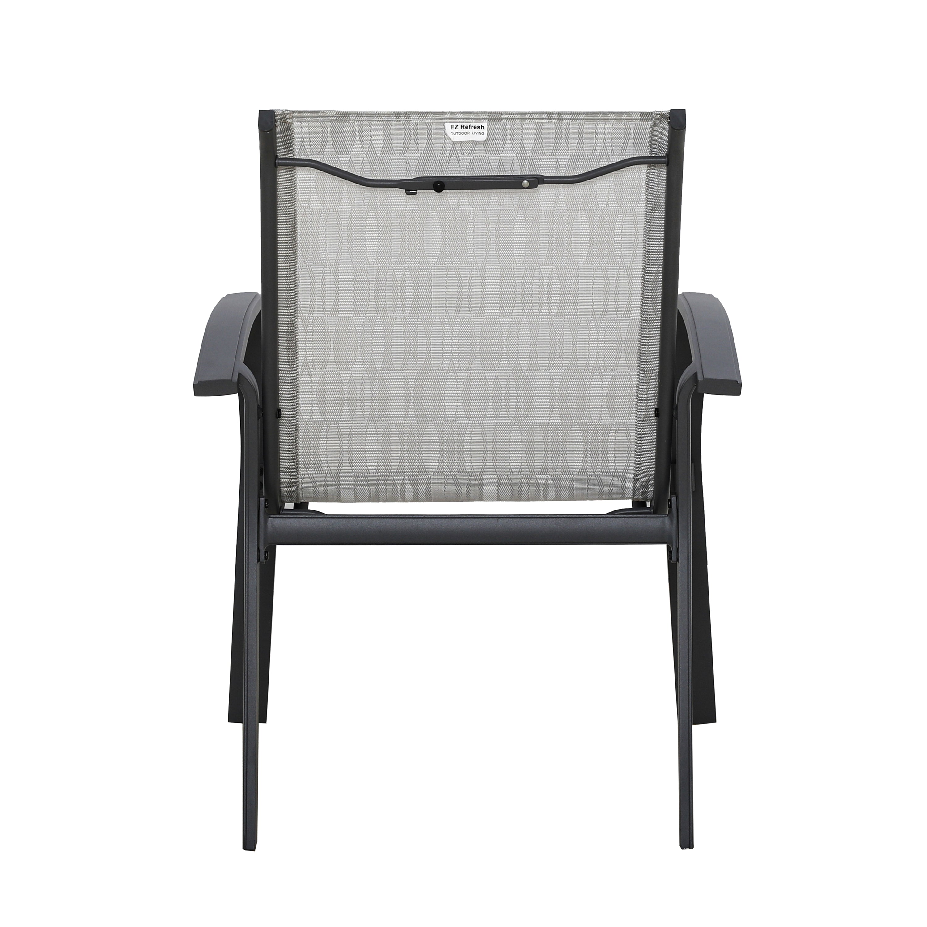 Grand Canyon Aluminum Patio Sling Stackable Dining Chair/Outdoor Dining Chair